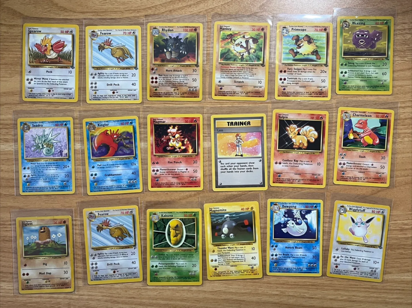Pokemon Card Lot Vintage | Base, Base Set 2, Fossil, & Jungle thumbnail