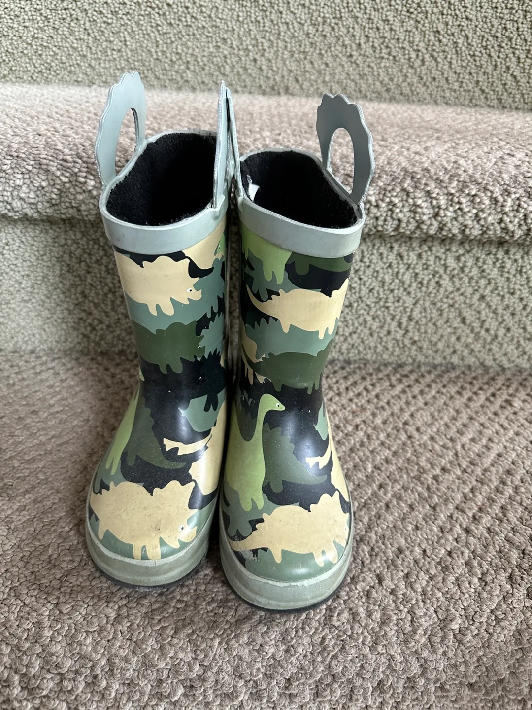 Dinosaur Camo Rain Boots thumbnail