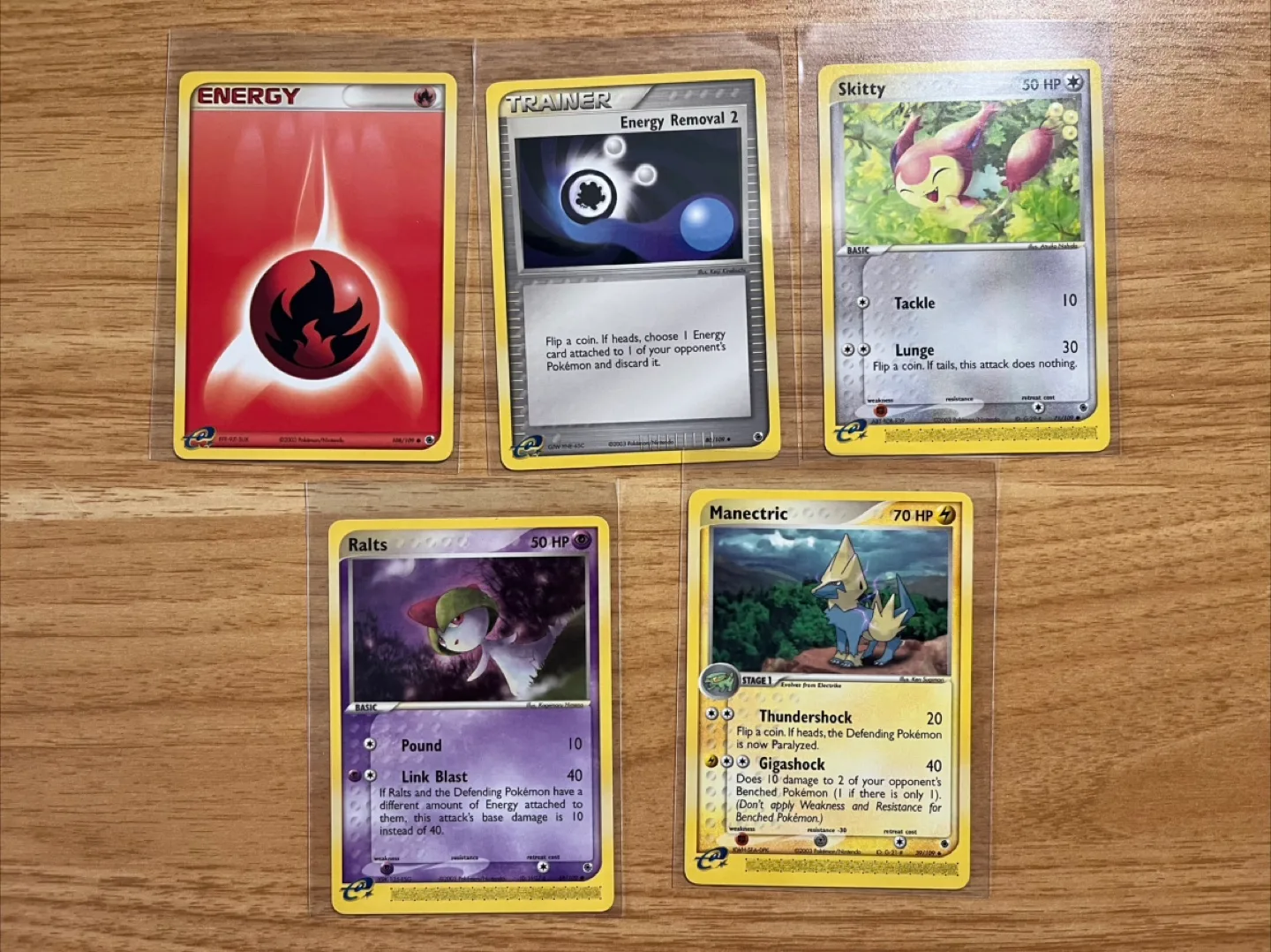 Pokemon Card Lot Vintage | EX Ruby & Sapphire thumbnail