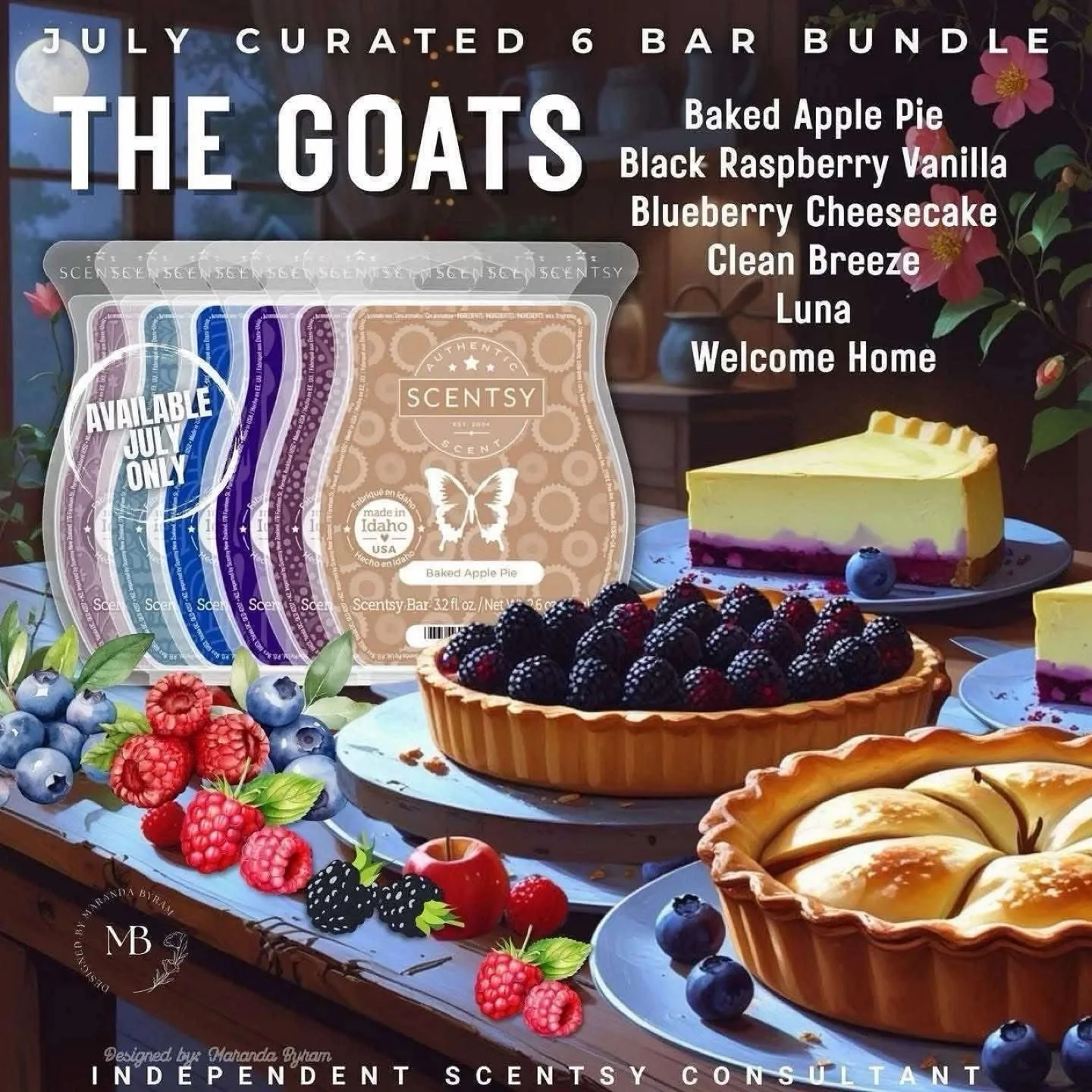 Scentsy Bars! Buy 5 & get one FREE! thumbnail