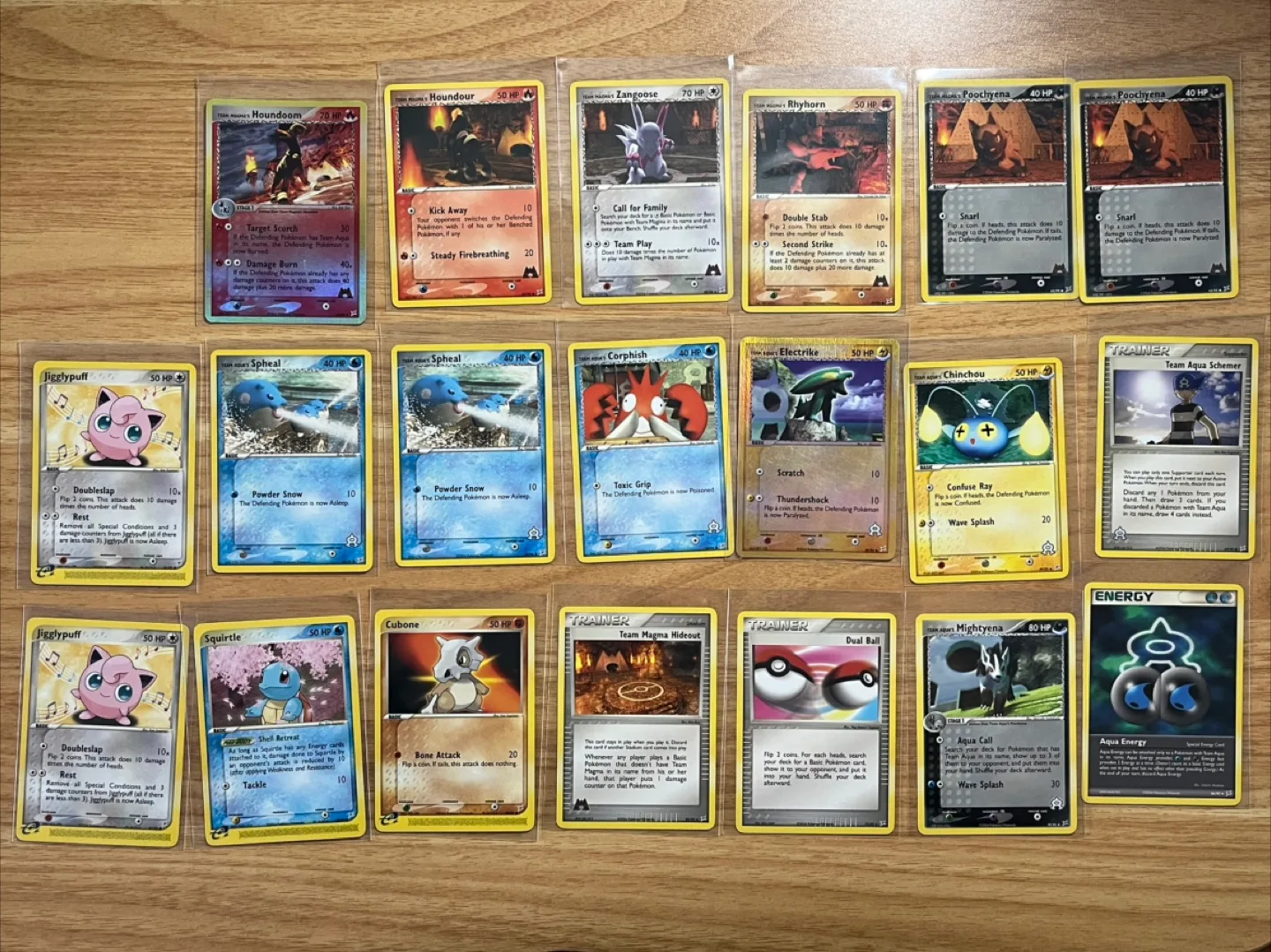 Pokemon Card Lot Vintage | EX Team Magma & Team Aqua thumbnail