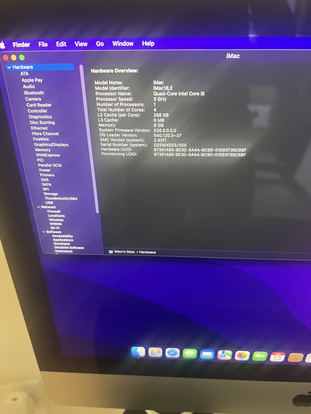 Apple Retina 4K 21.5" IMAC A1418 2017 Core i5 8GB 1TB. - photo 5