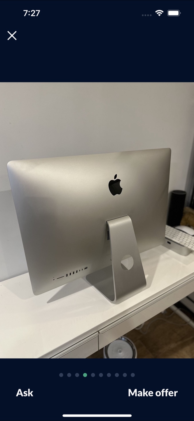 Apple Retina 4K 21.5" IMAC A1418 2017 Core i5 8GB 1TB. - photo 3