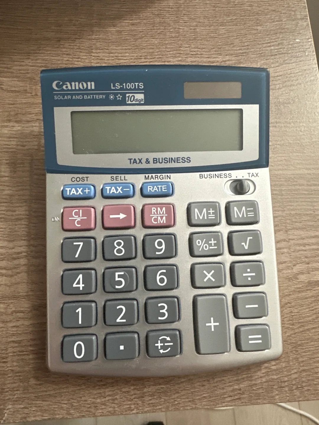Canon LS-100TS Calculator thumbnail