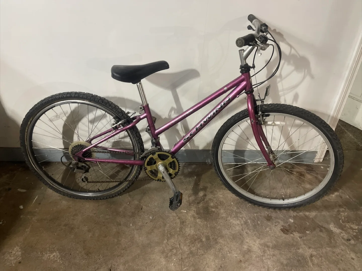 Schwinn Frontier Purple Mountain Bike thumbnail