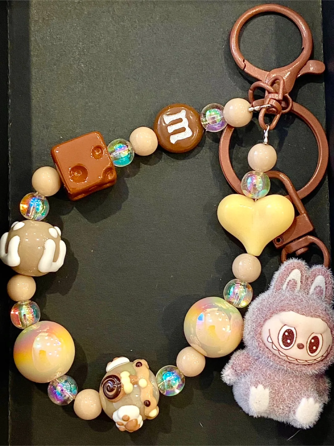 Cute Labubu Style Keychains image indicator(6)