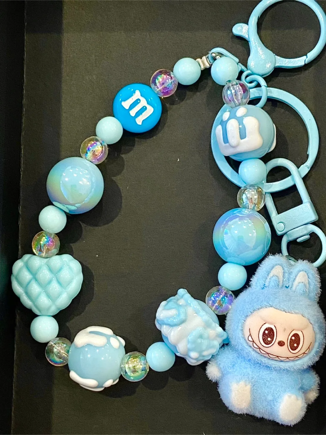 Cute Labubu Style Keychains image indicator(4)