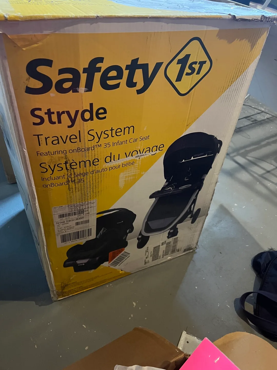Safety 1st Stryde Travel System with Infant Car Seat thumbnail