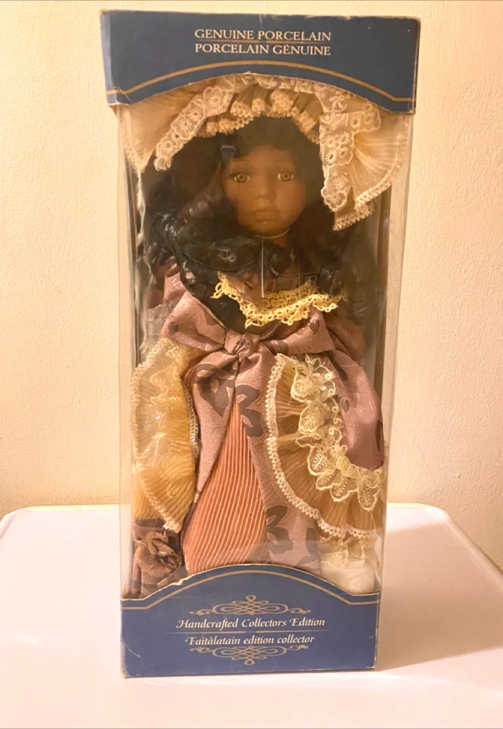 🇨🇦Vintage Handcrafted Collectors Edition Porcelain Doll thumbnail