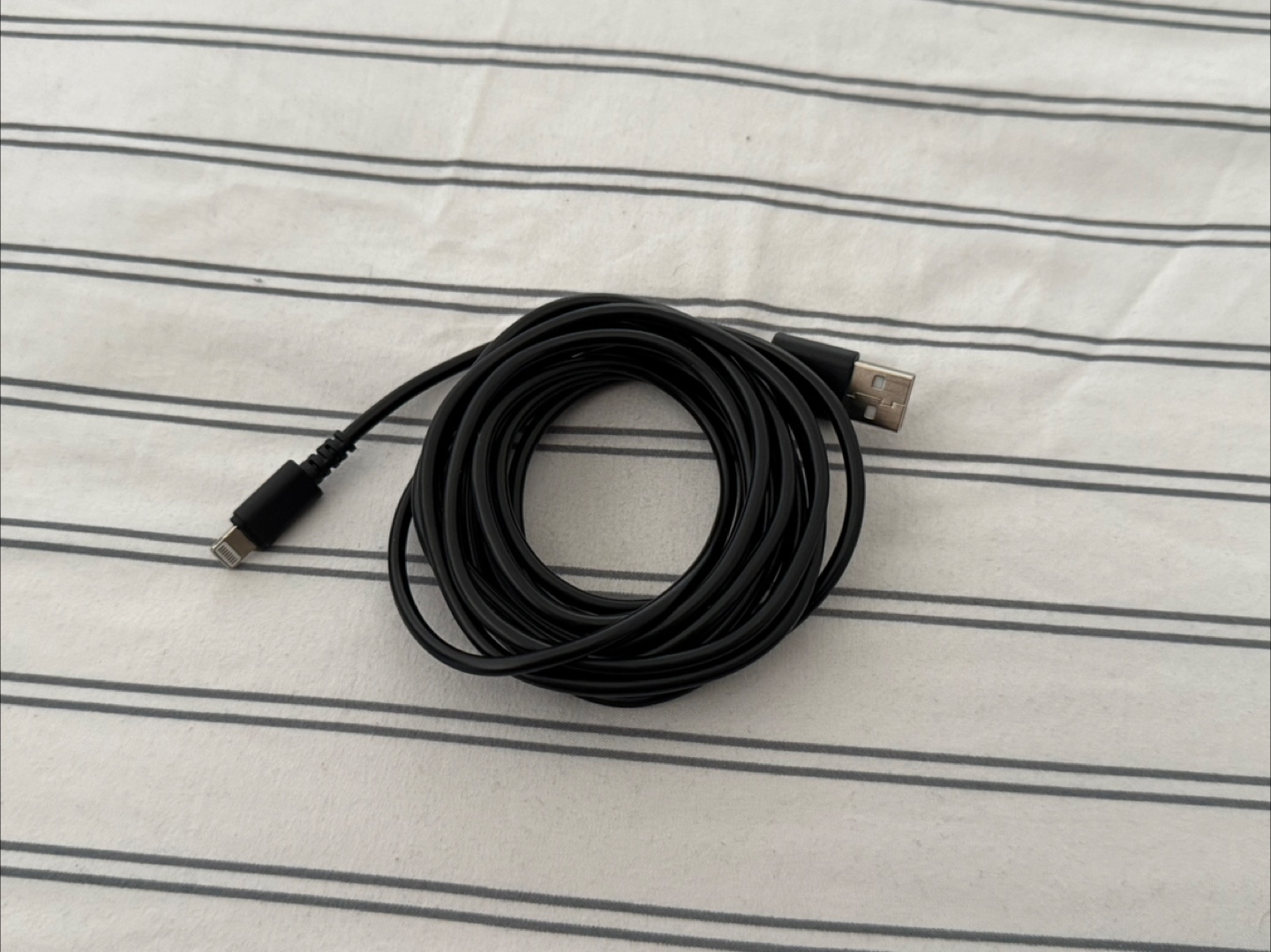 iPhone USB to Lightning Cable - Black