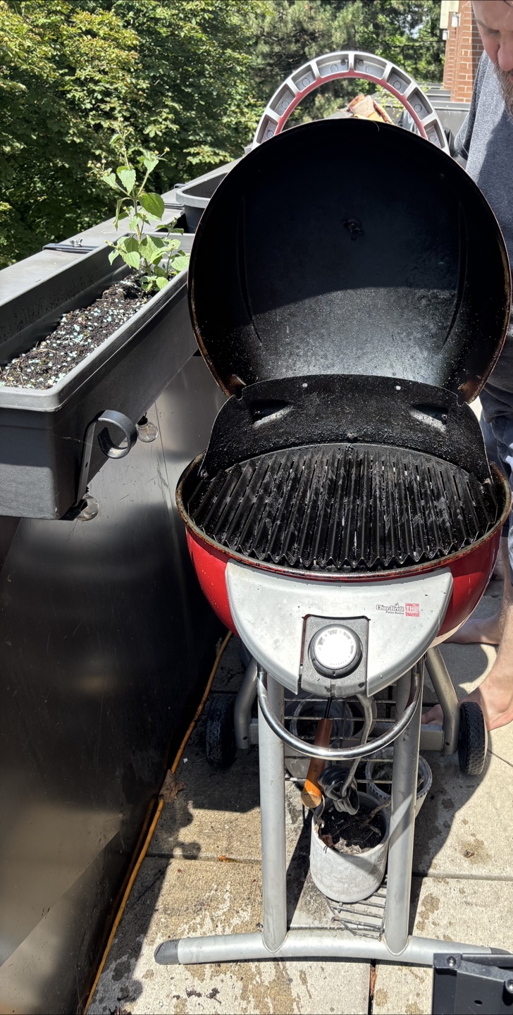 Electric Patio Bistro Grill - Red - photo 2