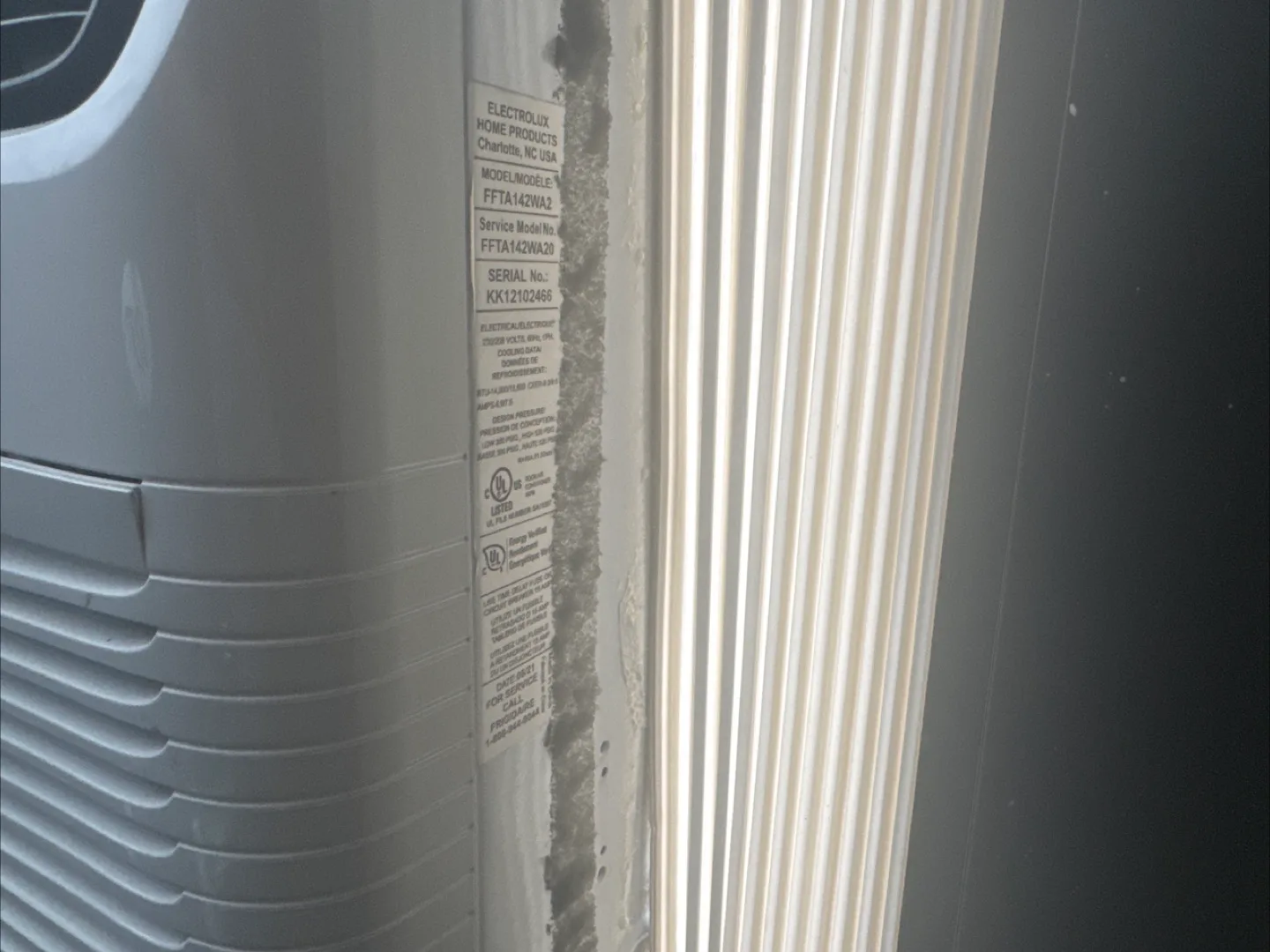 Frigidaire through the wall AC Unit - Model FFTA142WA2 image indicator(2)