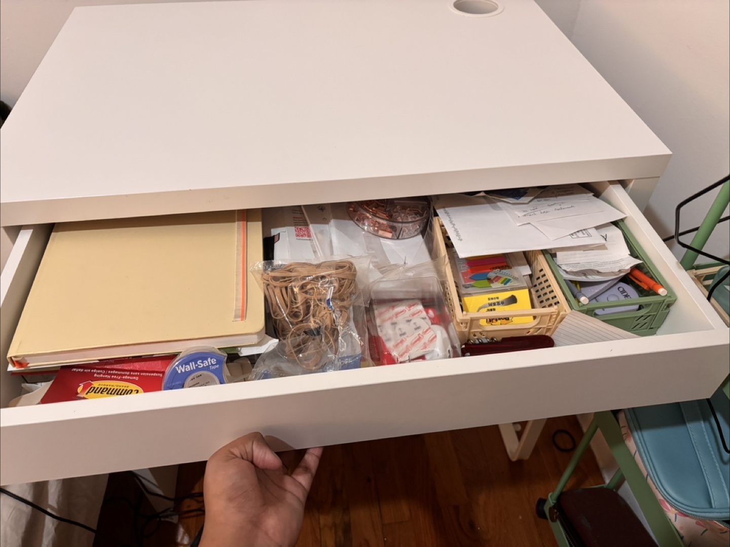 IKEA MICKE White Desk - photo 4
