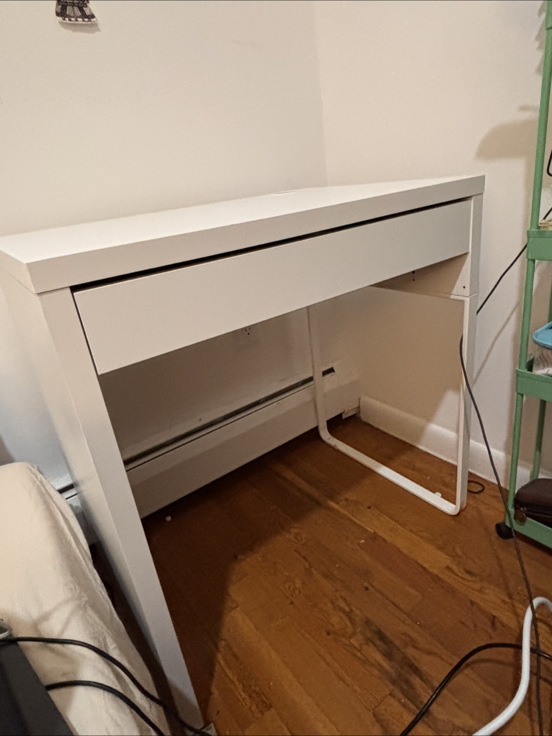 IKEA MICKE White Desk - photo 5
