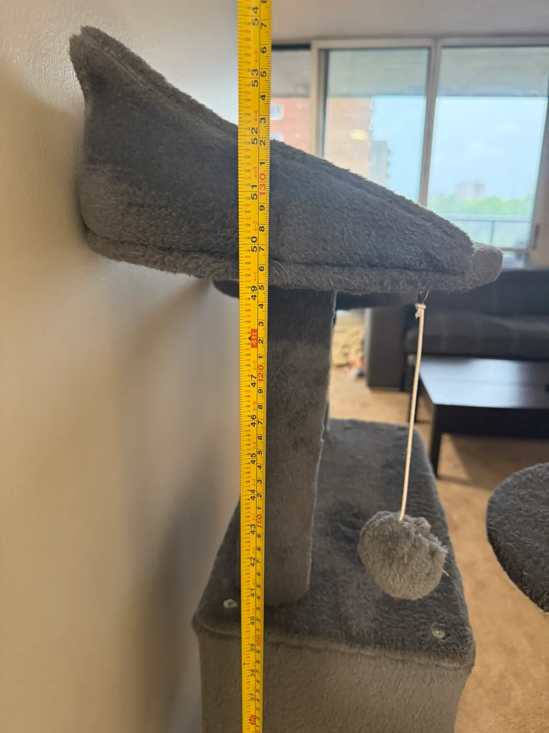 Grey Cat Tree with Scratching Posts image indicator(5)