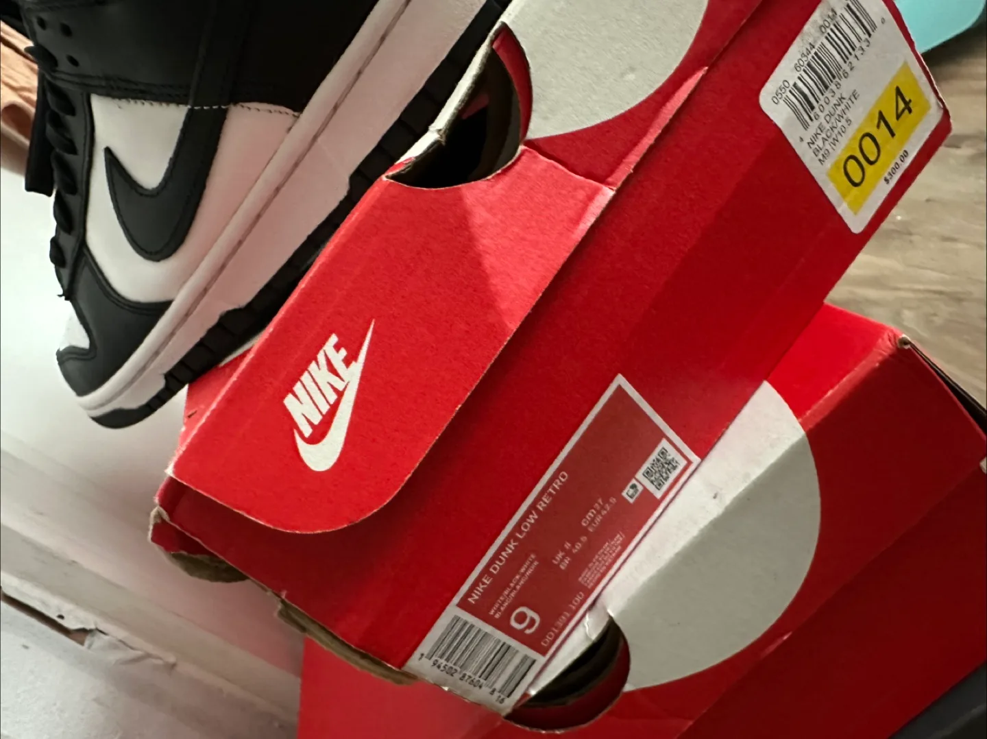 Nike Dunk Low Panda - Black and White image indicator(6)