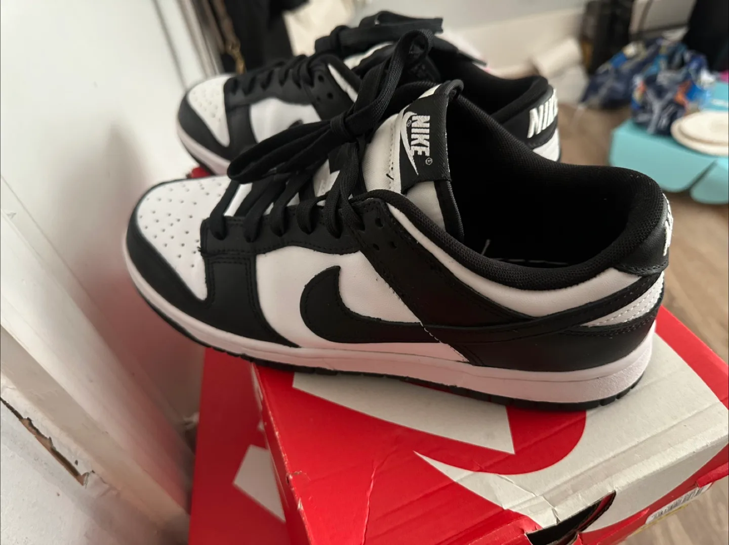 Nike Dunk Low Panda - Black and White image indicator(5)
