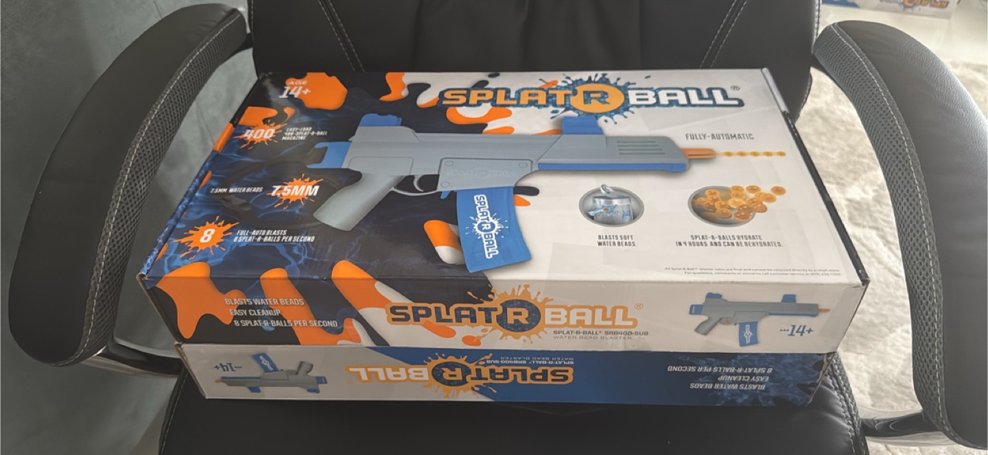 Splat ‘R’ Ball Full Auto Water Bead Blaster Package