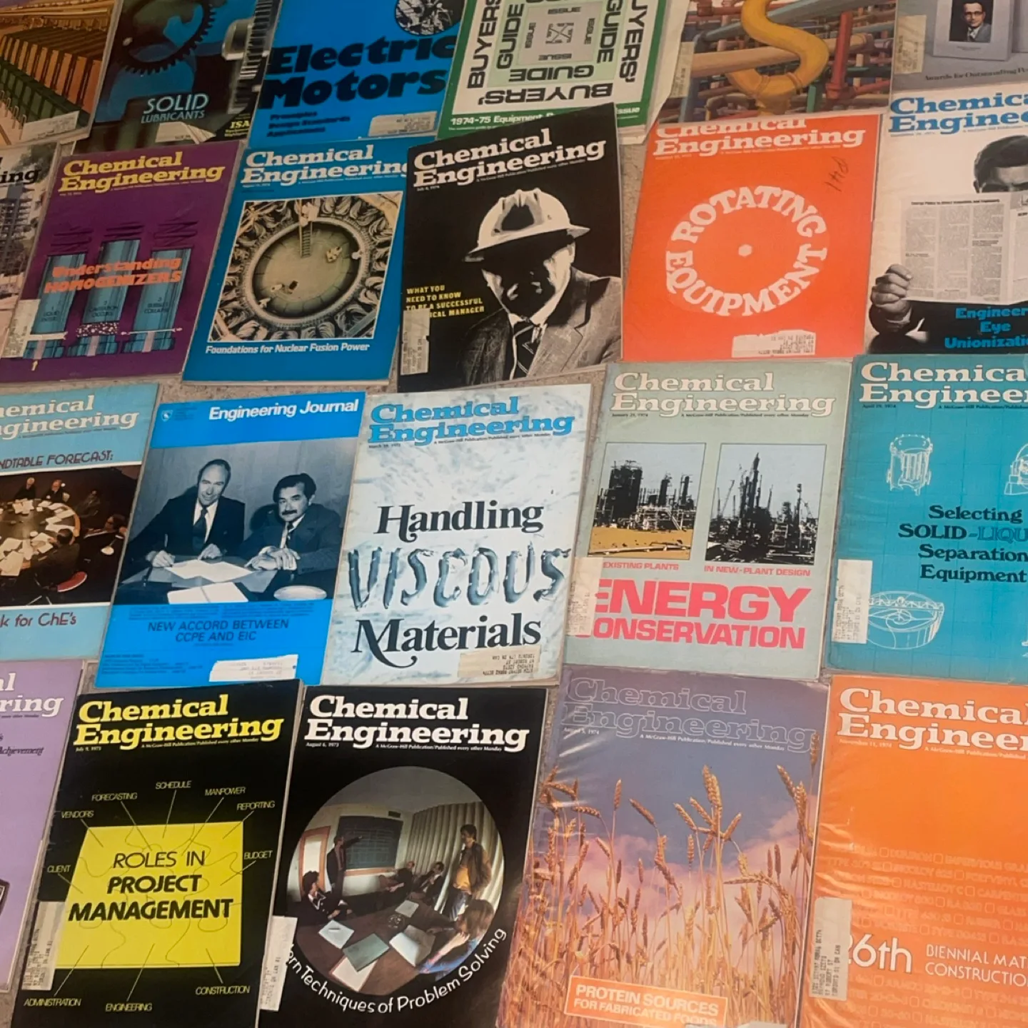 Vintage Chemical Engineering Magazines thumbnail