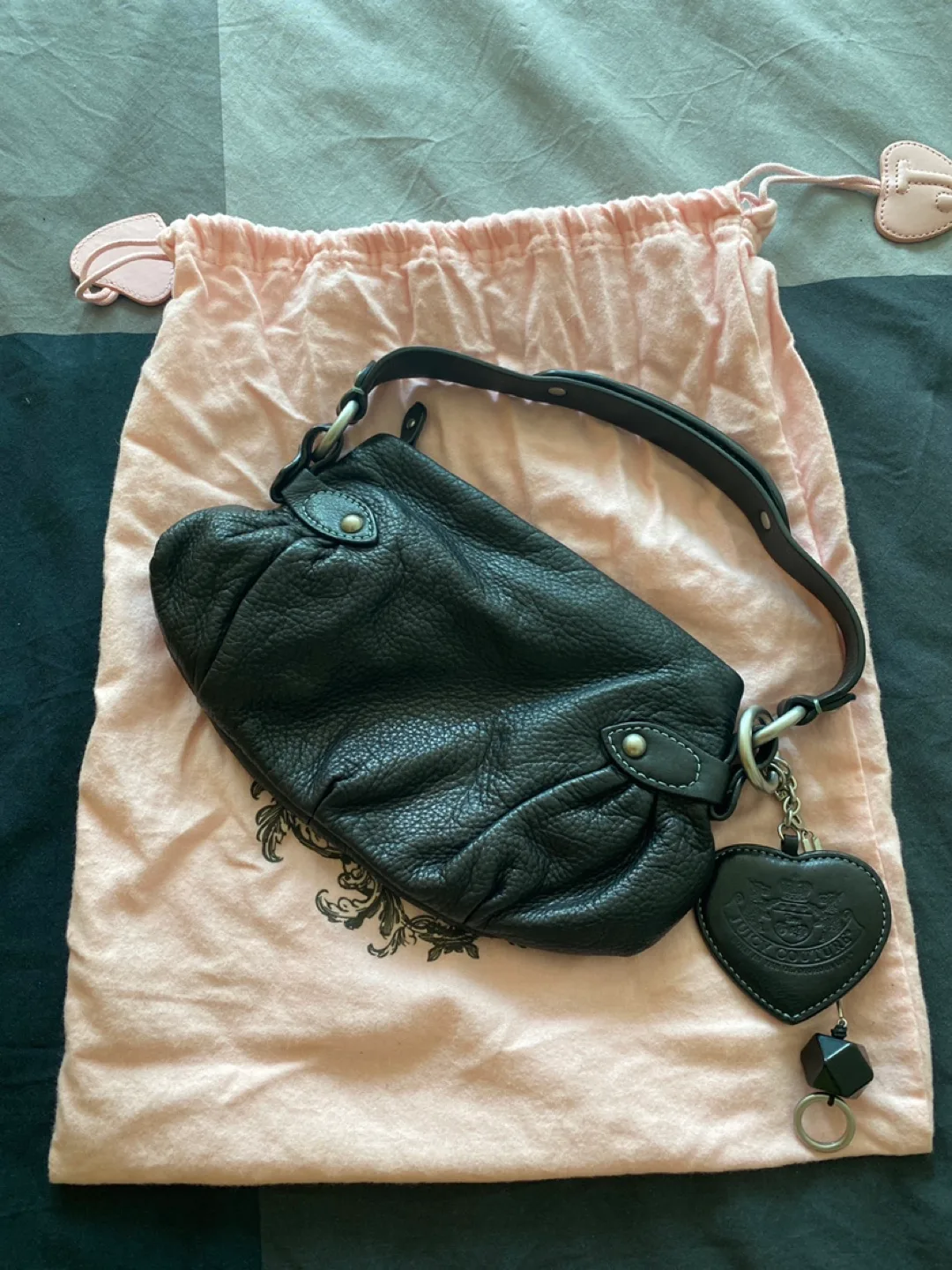 Juicy Couture Black Leather Handbag thumbnail