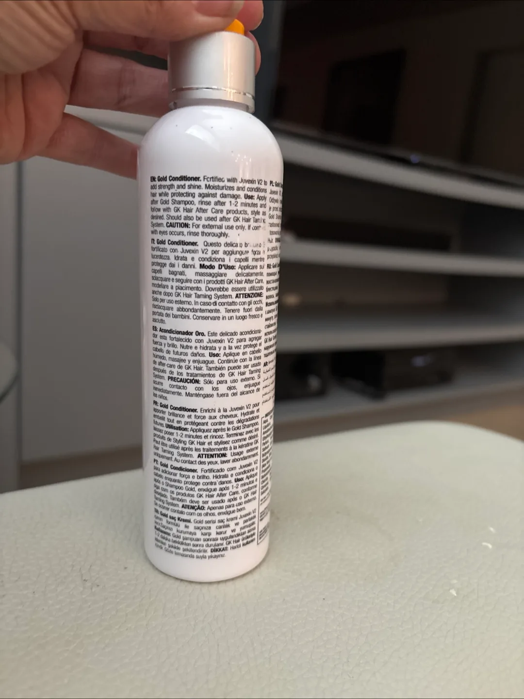 GK Hair Gold Conditioner 250 ml image indicator(2)