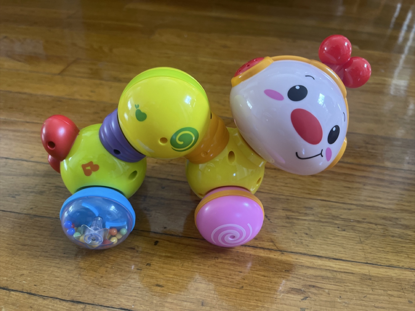 Colorful Caterpillar Baby Toy - photo 2