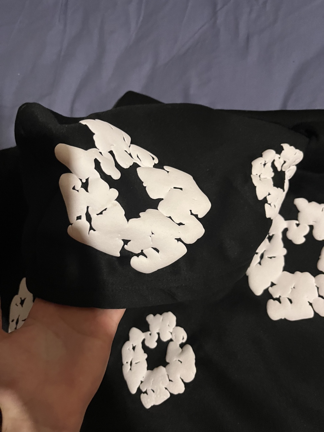 black denim tears hoodie - photo 3