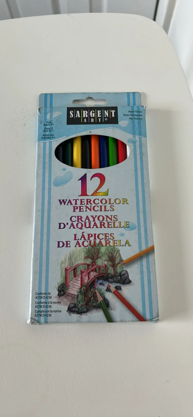 Sargent Art 12 Watercolor Pencils thumbnail