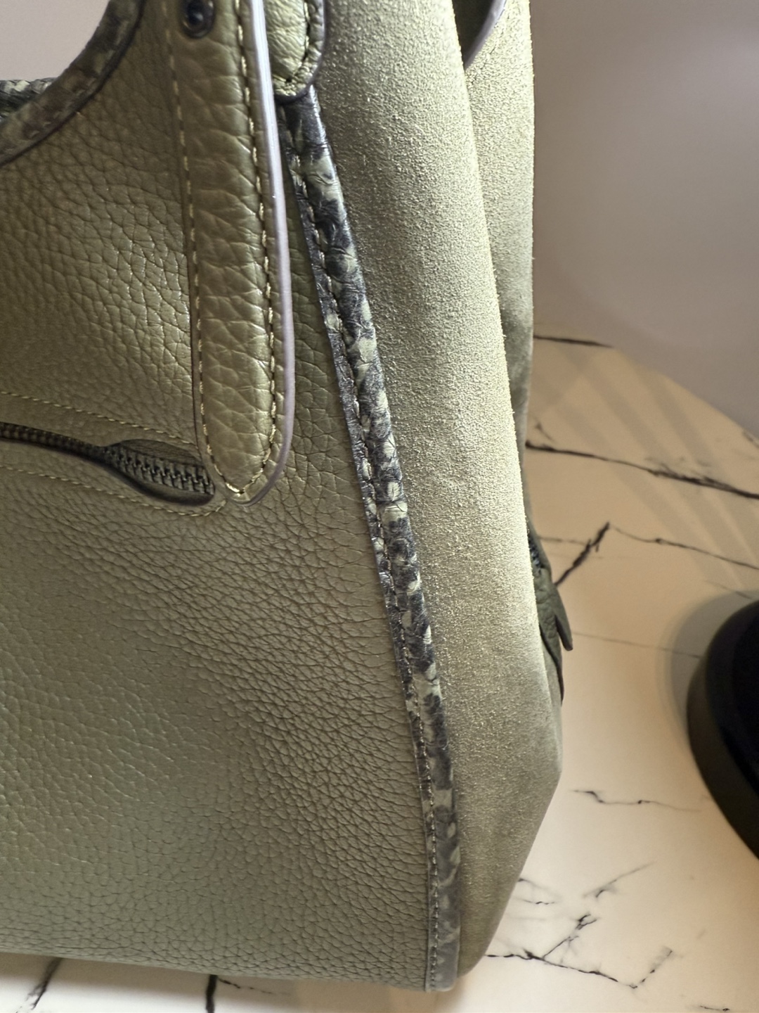 Coach Lori Shoulder Bag with Snakeskin Detail – New Without Tags - photo 5