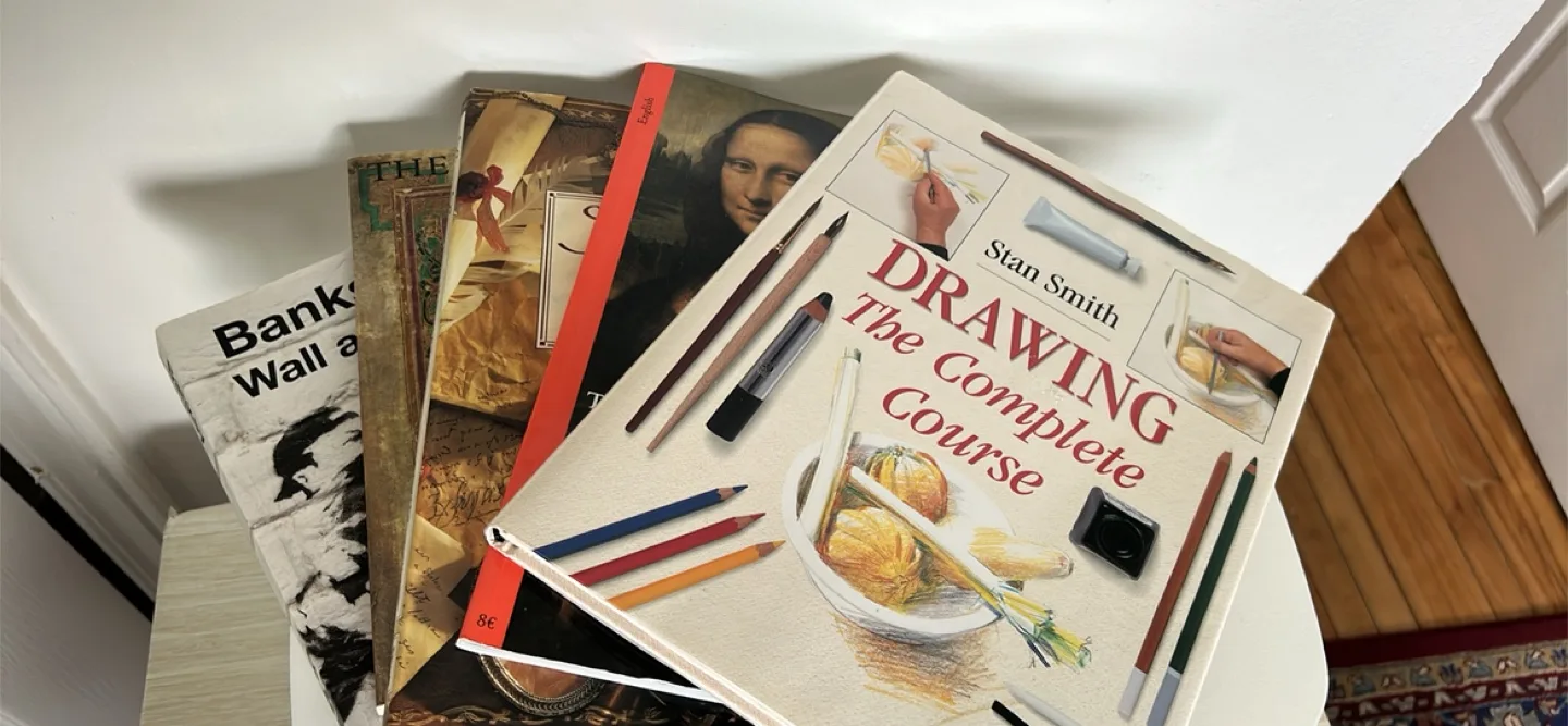 $5 Each Art Books: Drawing, Louvre, Banksy thumbnail