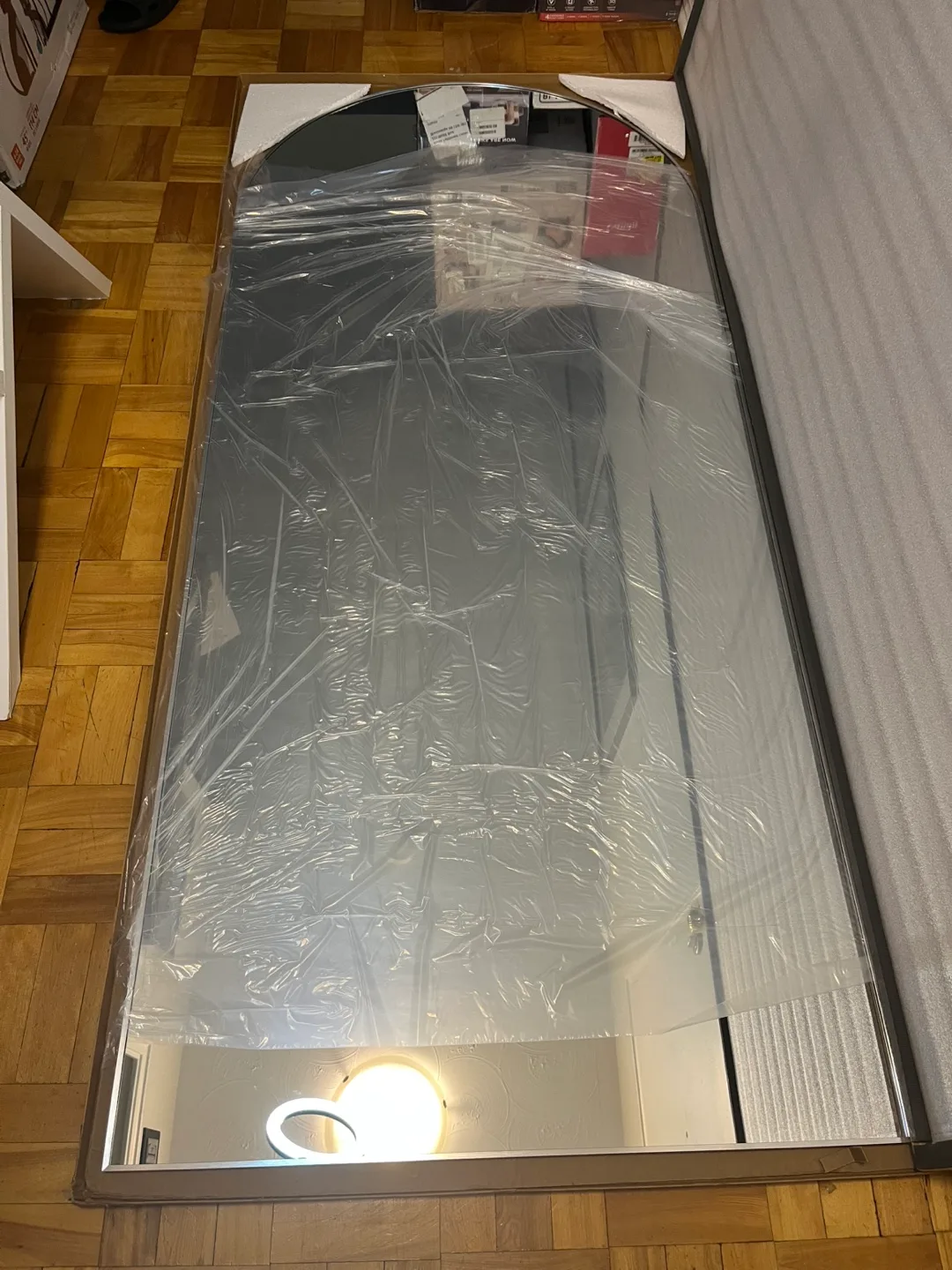 Full Length Arched Mirror - Brand New! (Silver) thumbnail