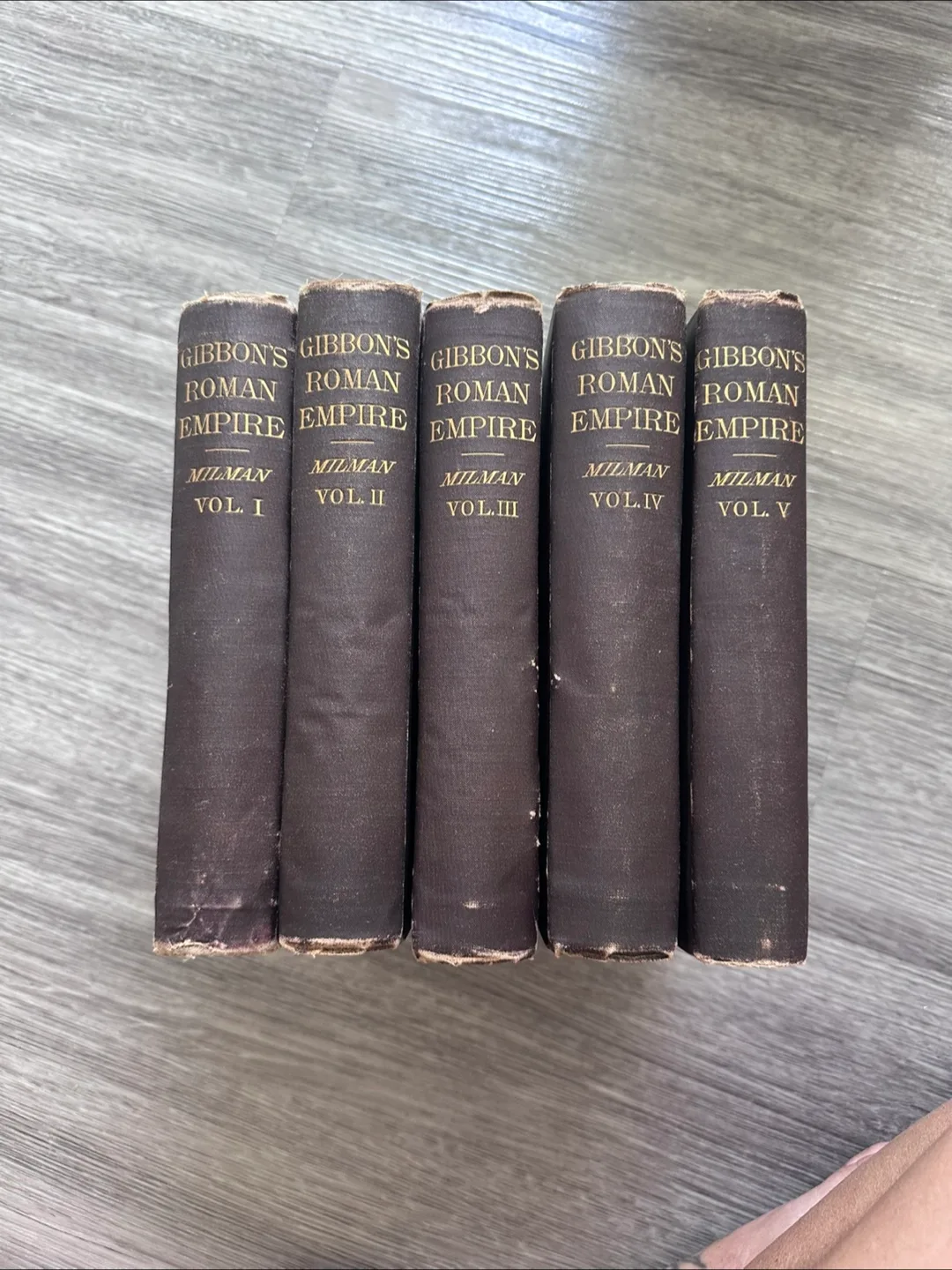 Gibbon's Roman Empire Vol. I-V thumbnail