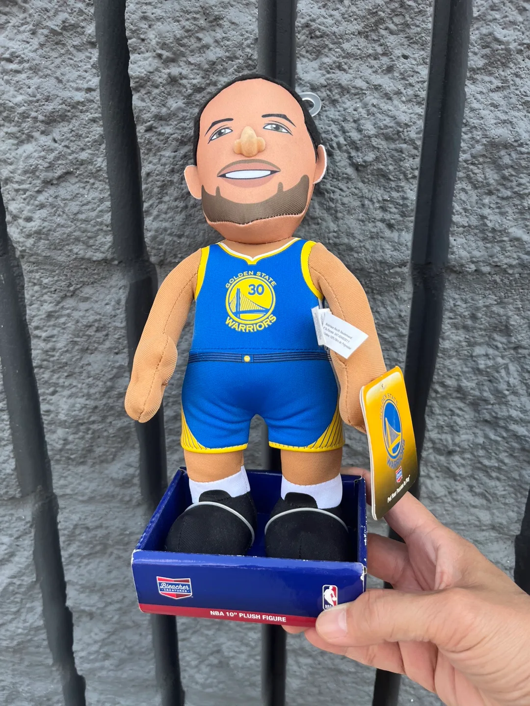 Bleacher Creatures Stephen Curry Plush Figure 10" thumbnail