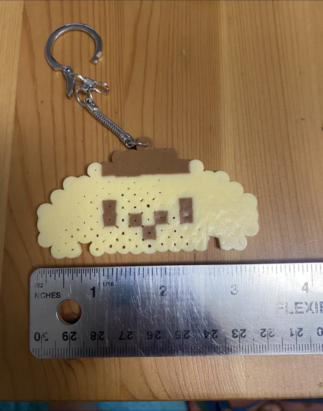Handmade Perler Bead Keychains - Hello Kitty, Mario, Deadpool - photo 4