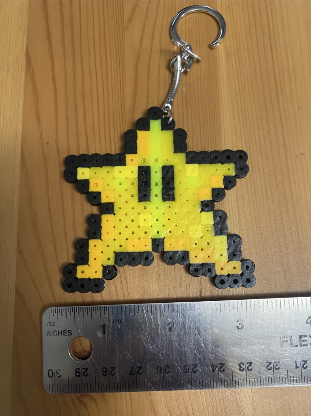 Handmade Perler Bead Keychains - Hello Kitty, Mario, Deadpool - photo 5