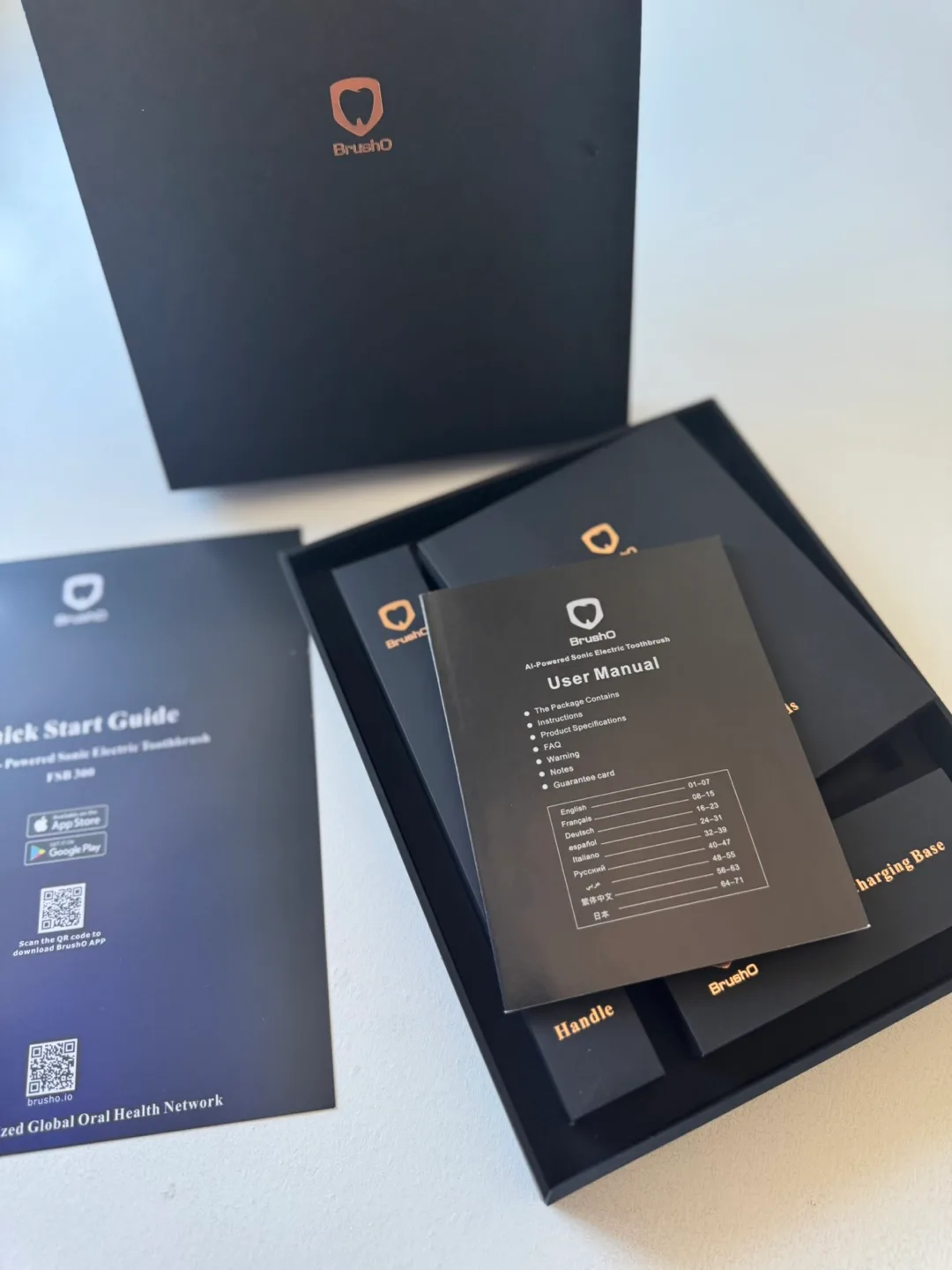 *NEW* BrushO FSB300 AI‑Powered Smart Toothbrush - White image indicator(5)