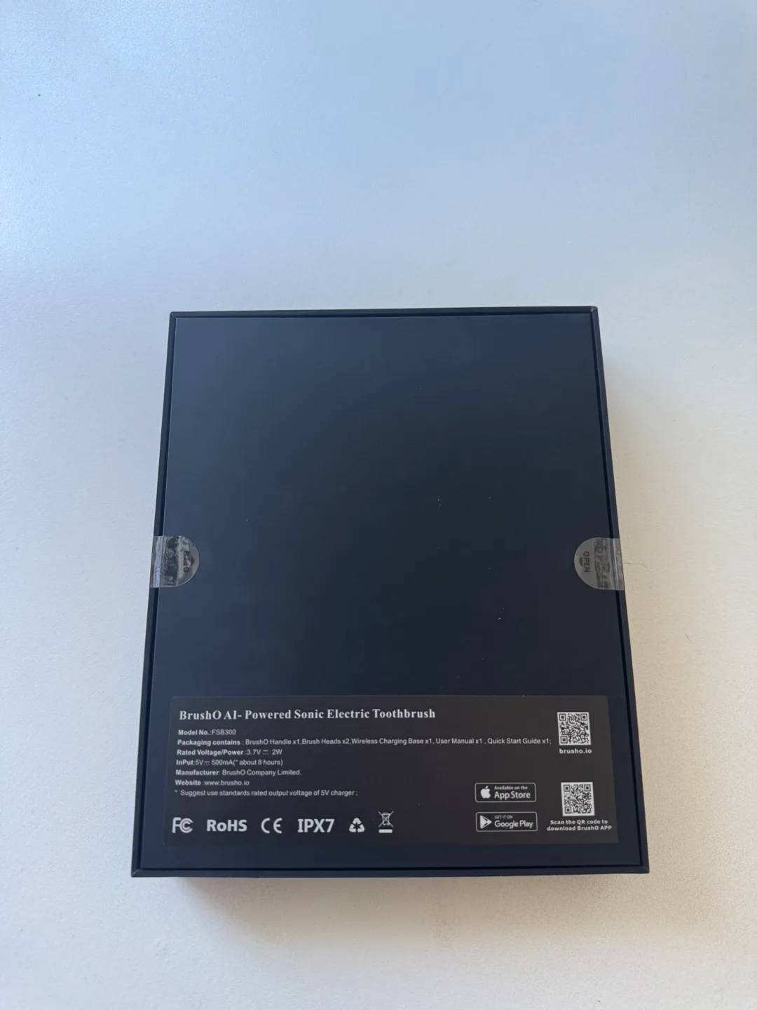 *NEW* BrushO FSB300 AI‑Powered Smart Toothbrush - White image indicator(3)