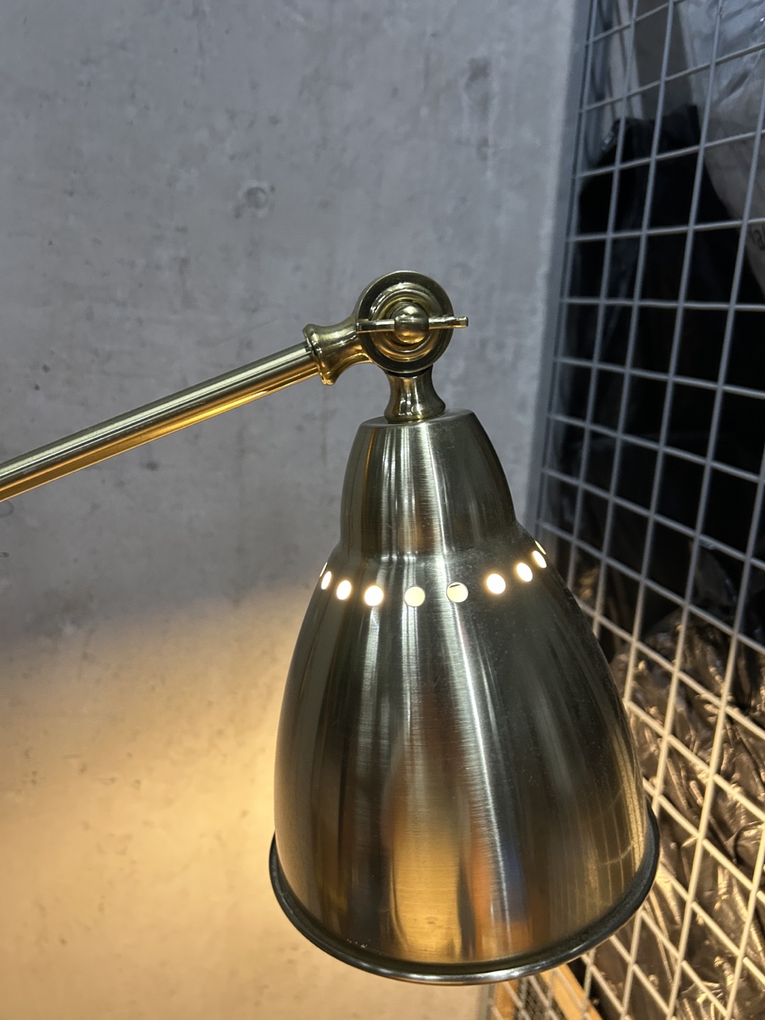 Brass Finish Adjustable Floor Lamp - photo 5