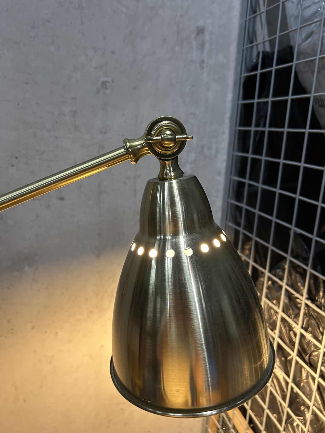Brass Finish Adjustable Floor Lamp - photo 3