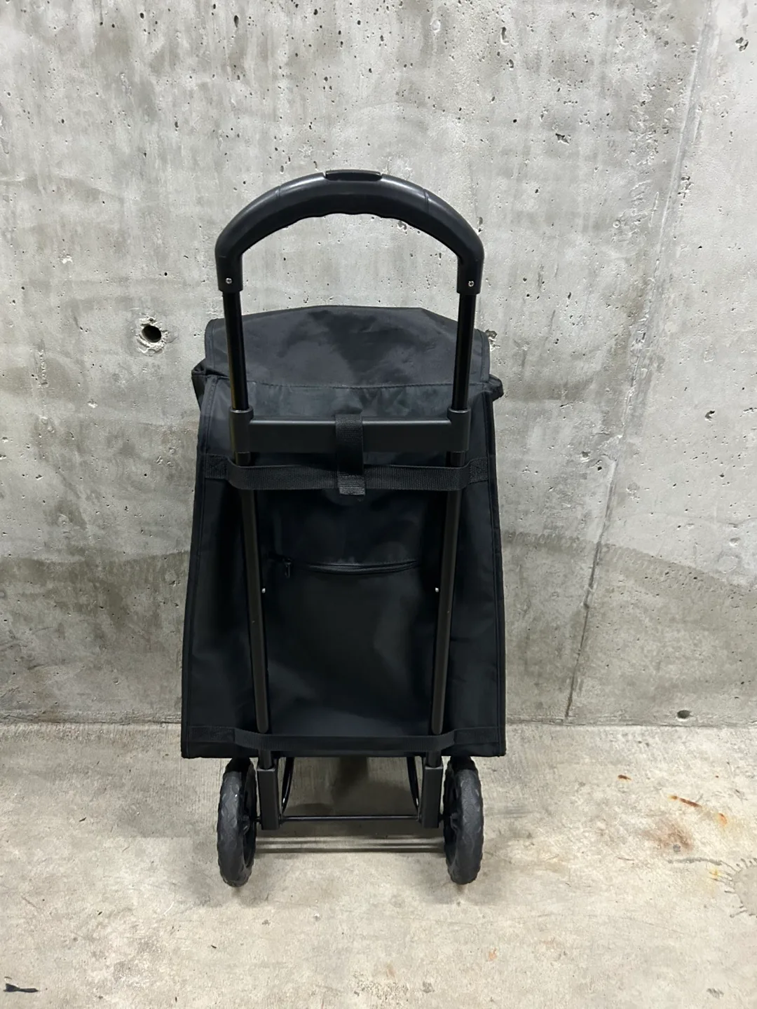 Black Rolling Shopping Cart image indicator(2)