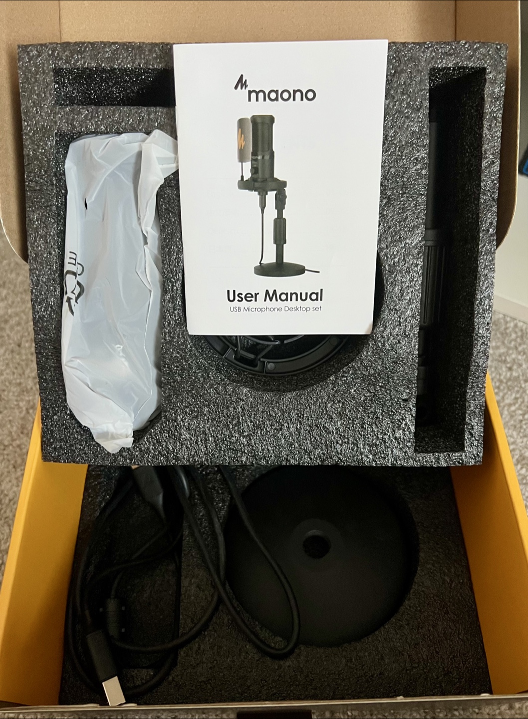 Maono PM461 USB Microphone Desktop Set - New in Box! - photo 3