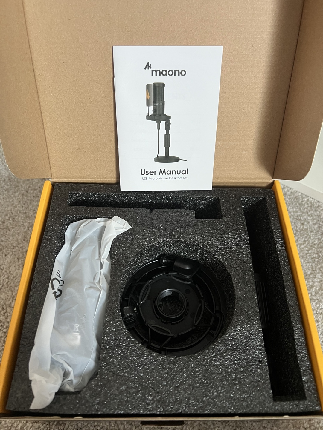 Maono PM461 USB Microphone Desktop Set - New in Box! - photo 2