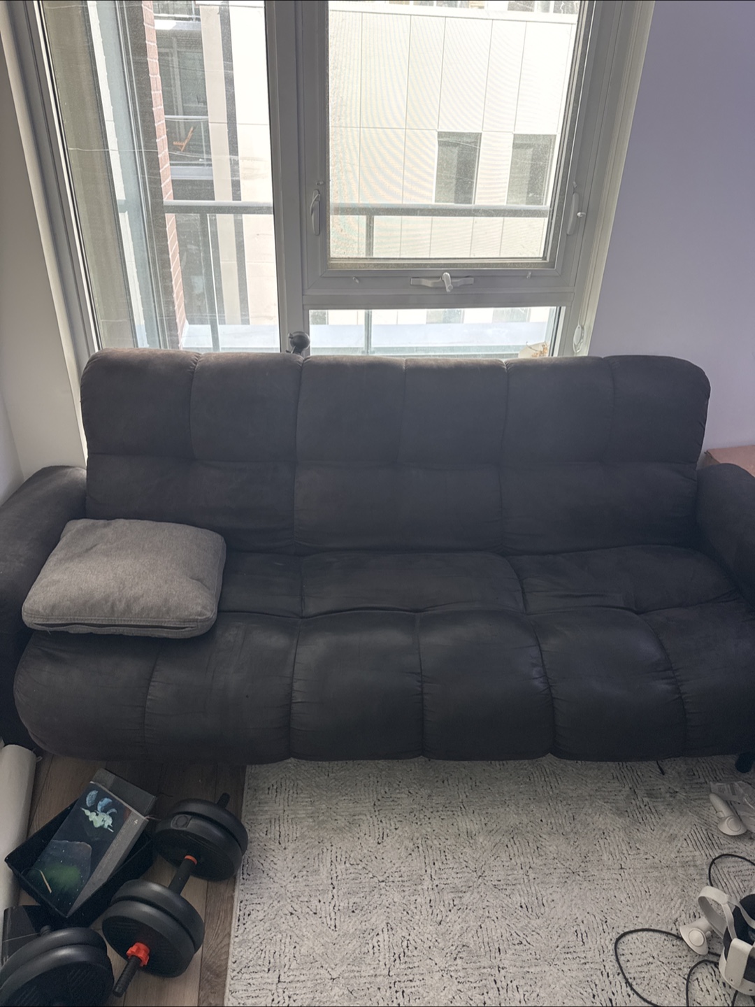 Dark Brown Sofa Bed - Great Condition!