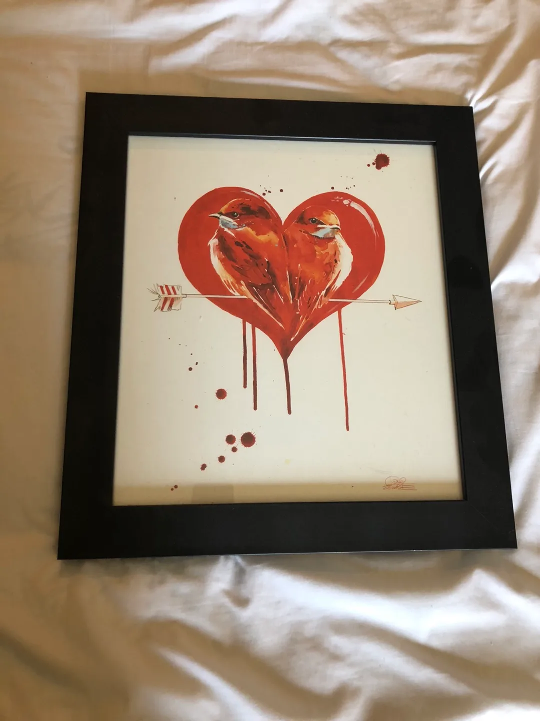 Love Birds By Lora Zombie - Wall Art thumbnail