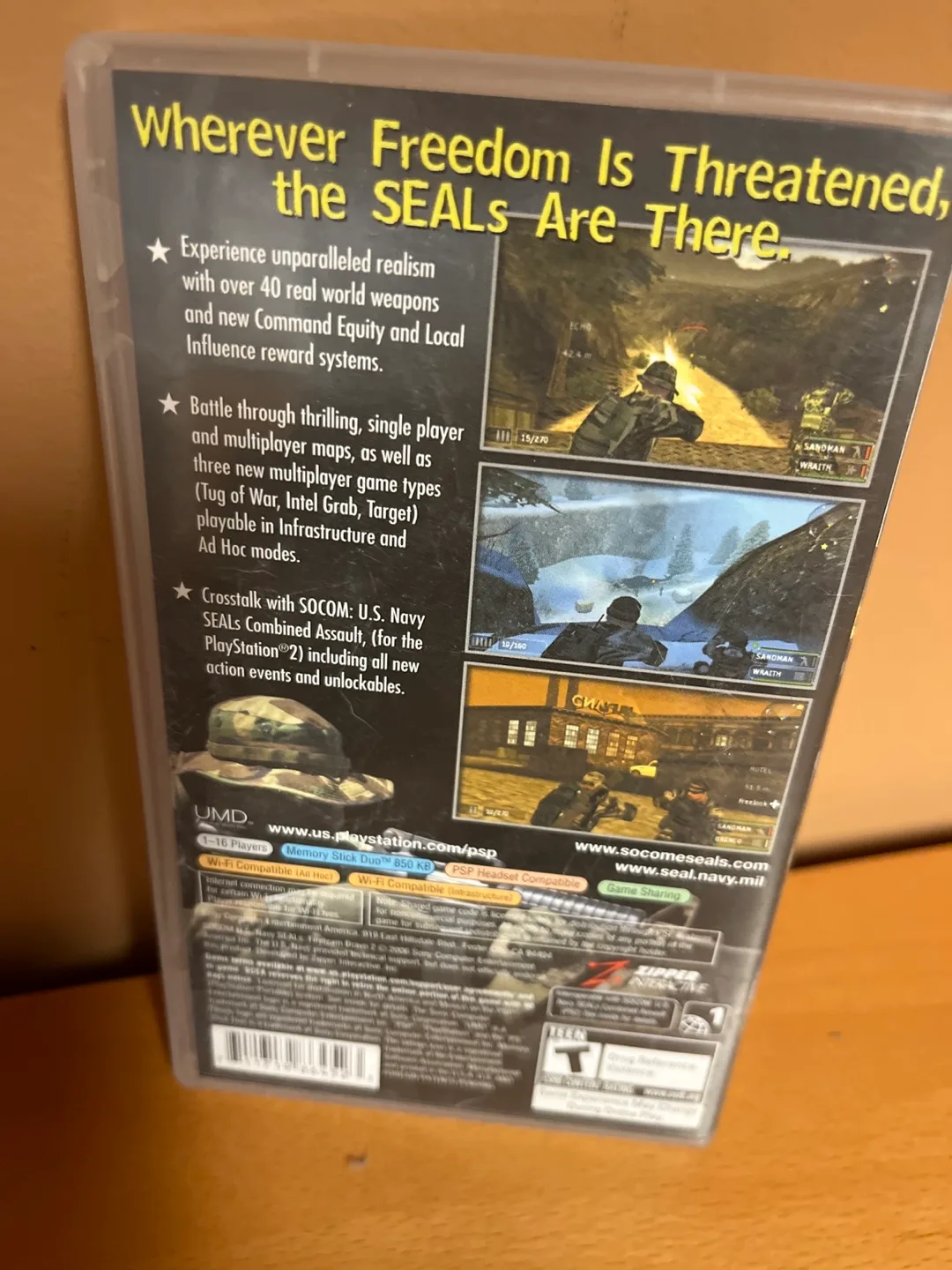 SOCOM: U.S. Navy SEALs Fireteam Bravo 2 for PSP image indicator(2)