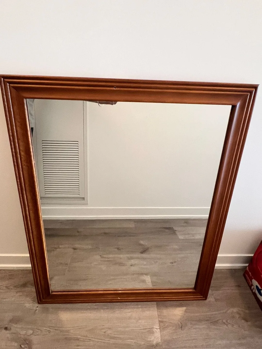 Wood Framed Huge Wall Mirror thumbnail
