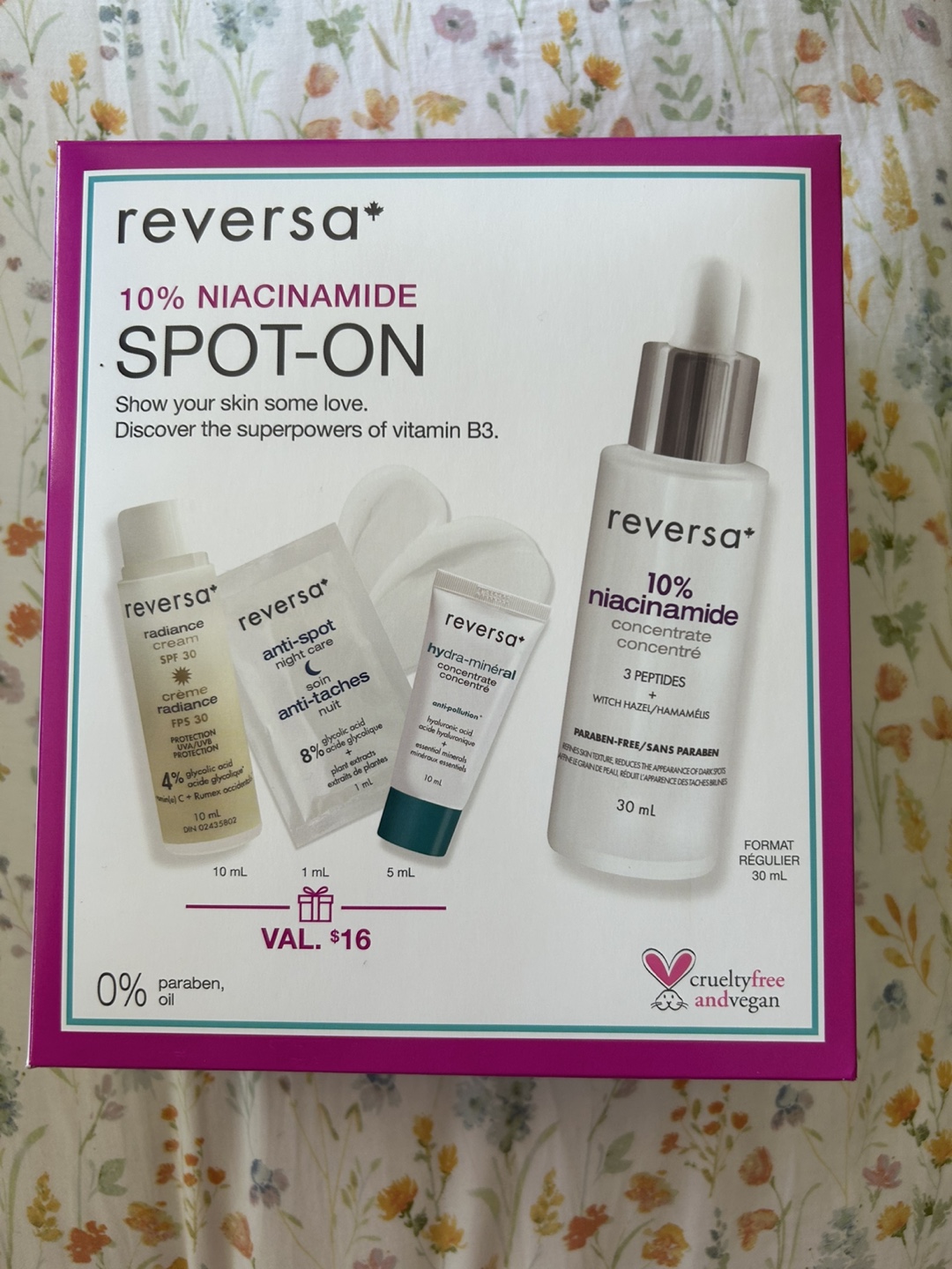 Reversa 10% Niacinamide Spot-On Kit