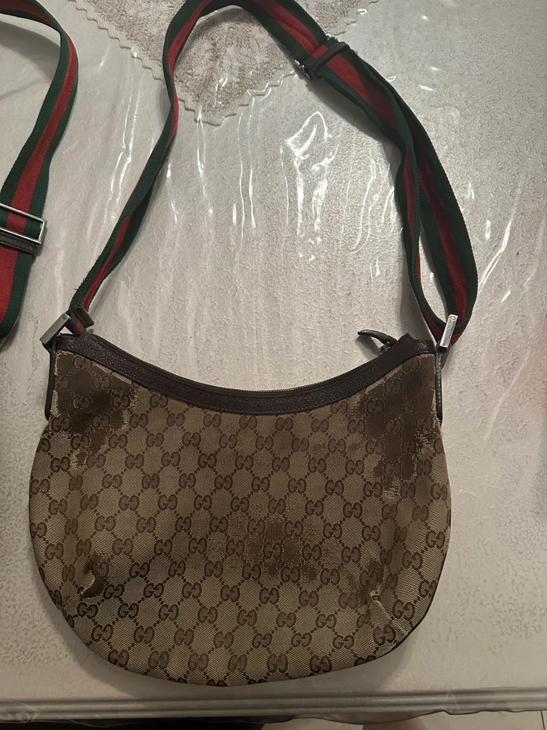 TWO Authentic Gucci Shoulder Bags thumbnail