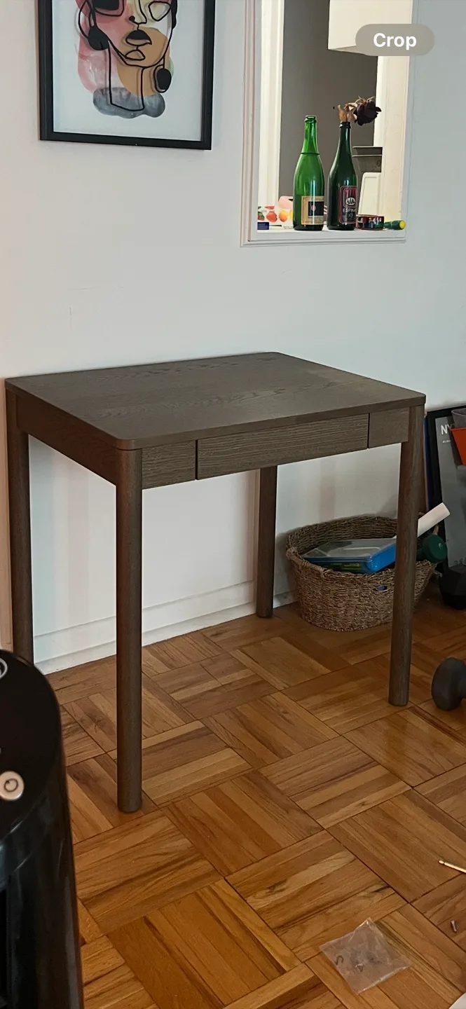 IKEA TONSTAD Desk -  Oak Veneer thumbnail