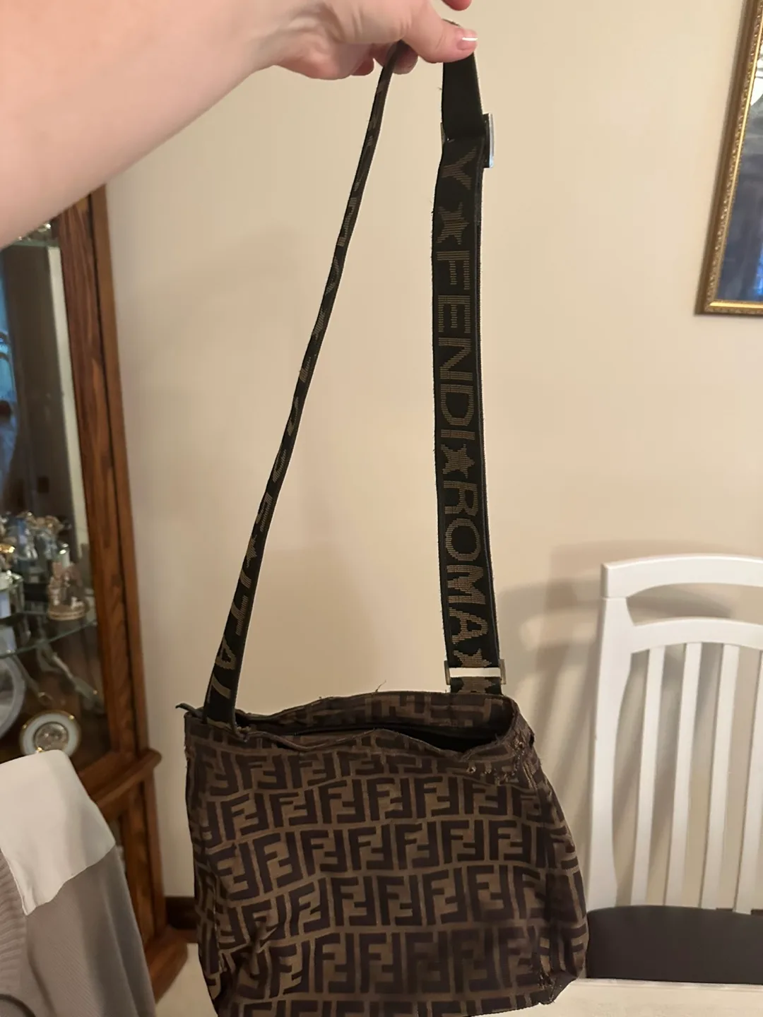 Fendi Roma Brown Shoulder Bag image indicator(2)